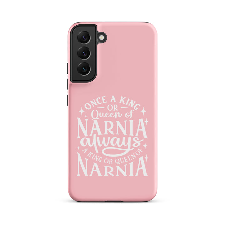 Christian Phone Case King or Queen Narnia Pink for Samsung® Samsung® Phone Cases Matte Samsung Galaxy S22 Plus 