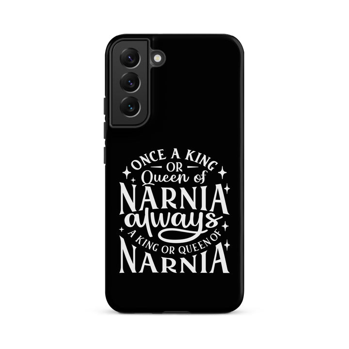 Christian Phone Case King or Queen Narnia Black for Samsung® Samsung® Phone Cases Matte Samsung Galaxy S22 Plus 