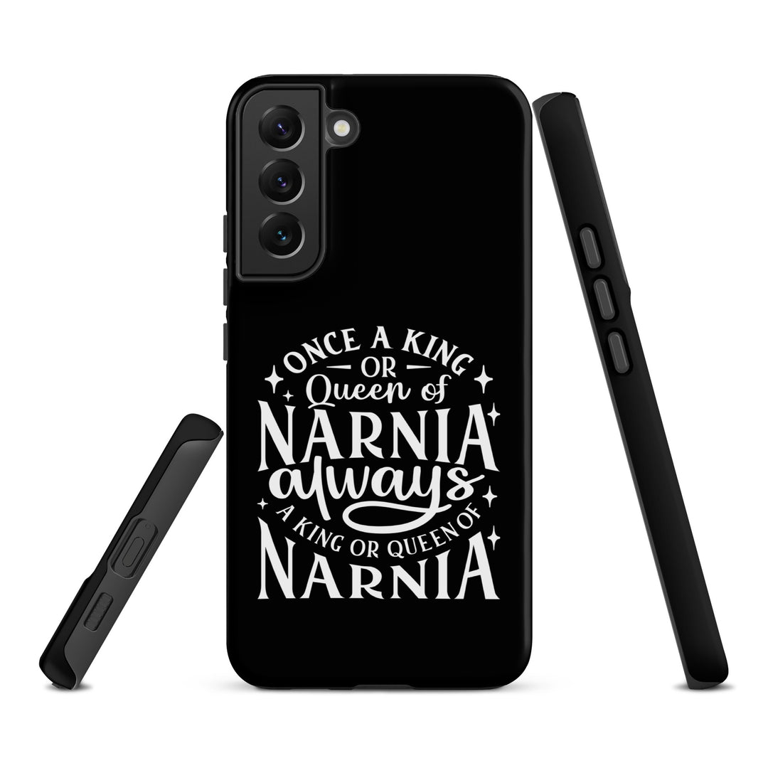 Christian Phone Case King or Queen Narnia Black for Samsung® Samsung® Phone Cases   