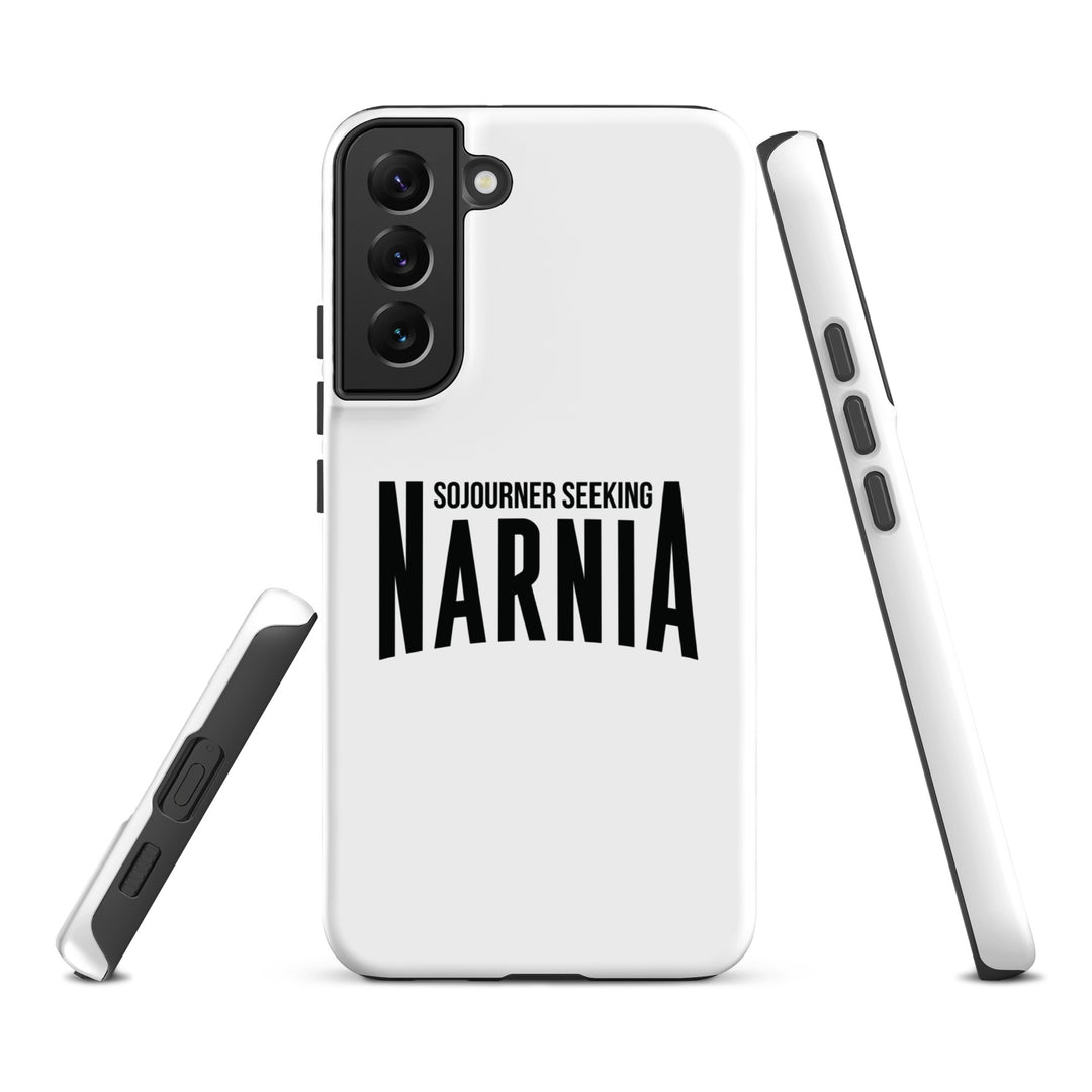 Christian Phone Case Sojourner Seeking Narnia White for Samsung® Samsung® Phone Cases   