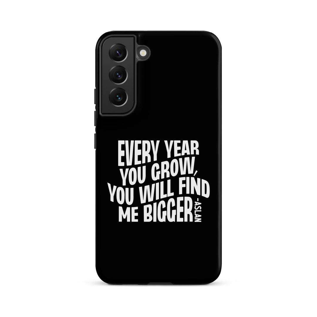 Christian Phone Case Every Year You Grow Black for Samsung® Samsung® Phone Cases Matte Samsung Galaxy S22 Plus 