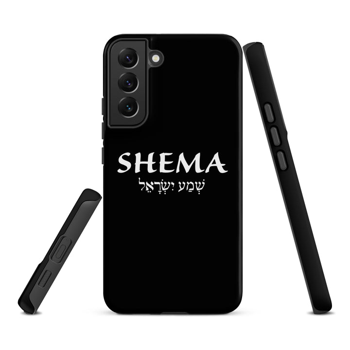 Christian Phone Case Shema Hebrew Black for Samsung® Samsung® Phone Cases   