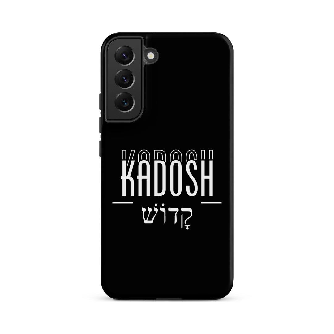 Christian Phone Case Kadosh Hebrew Black for Samsung® Samsung® Phone Cases Matte Samsung Galaxy S22 Plus 