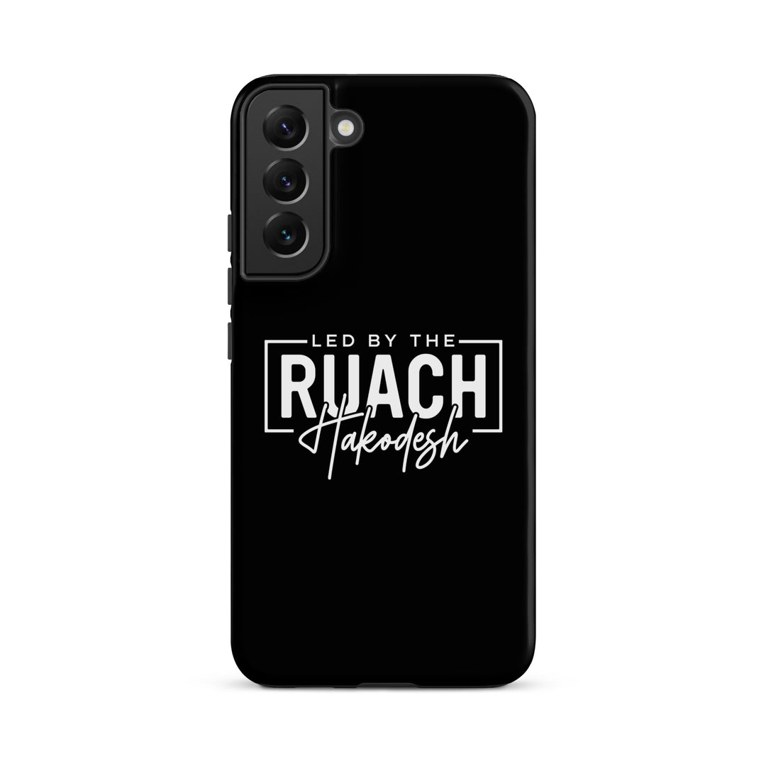 Christian Phone Case Led By Ruach Hakodesh Black for Samsung® Samsung® Phone Cases Matte Samsung Galaxy S22 Plus 