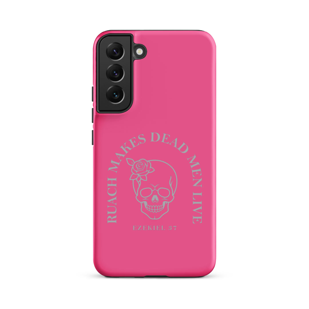 Christian Phone Case Ruach Makes Dead Men Live Pink for Samsung® Samsung® Phone Cases Matte Samsung Galaxy S22 Plus 