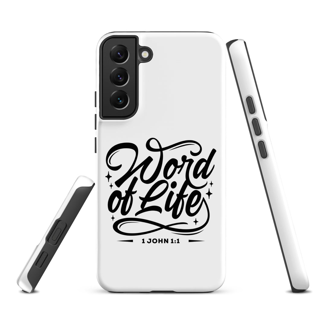 Christian Phone Case Word of Life White for Samsung® Samsung® Phone Cases   