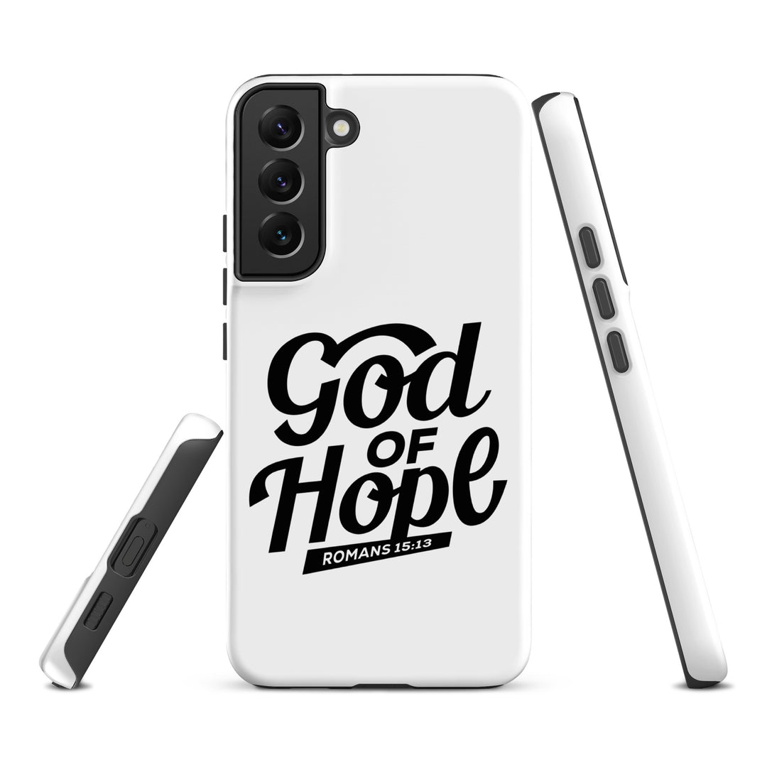 Christian Phone Case God of Hope White for Samsung® Samsung® Phone Cases   