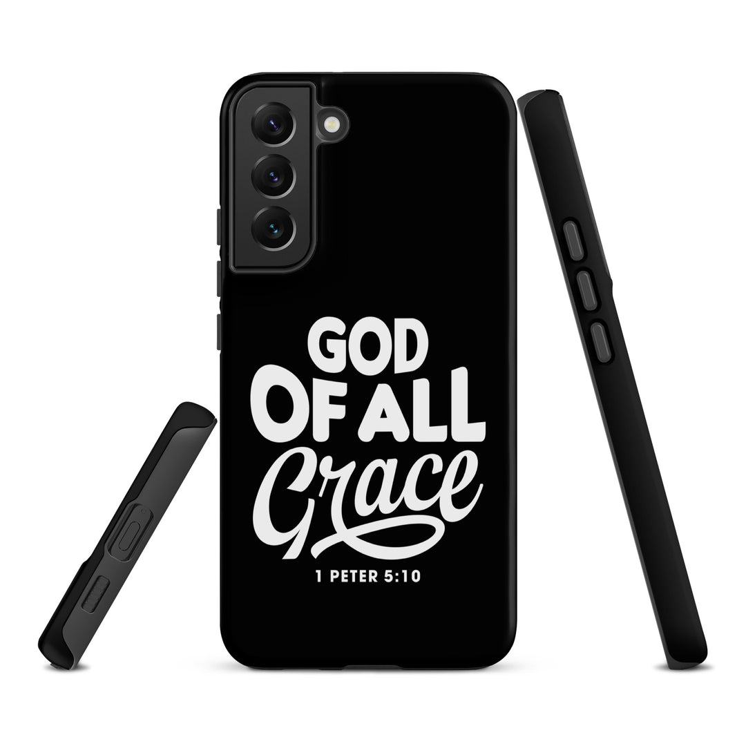 Christian Phone Case God of All Grace Black for Samsung® Samsung® Phone Cases   