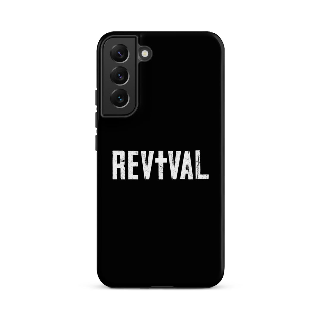 Christian Phone Case Revival Black for Samsung® Samsung® Phone Cases Matte Samsung Galaxy S22 Plus 