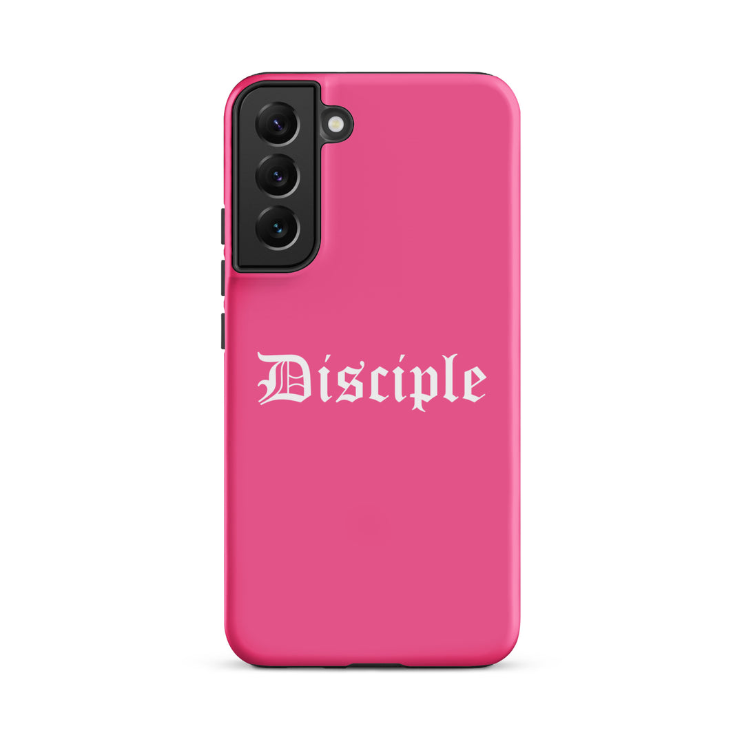 Christian Phone Case Disciple Pink for Samsung® Samsung® Phone Cases Matte Samsung Galaxy S22 Plus 