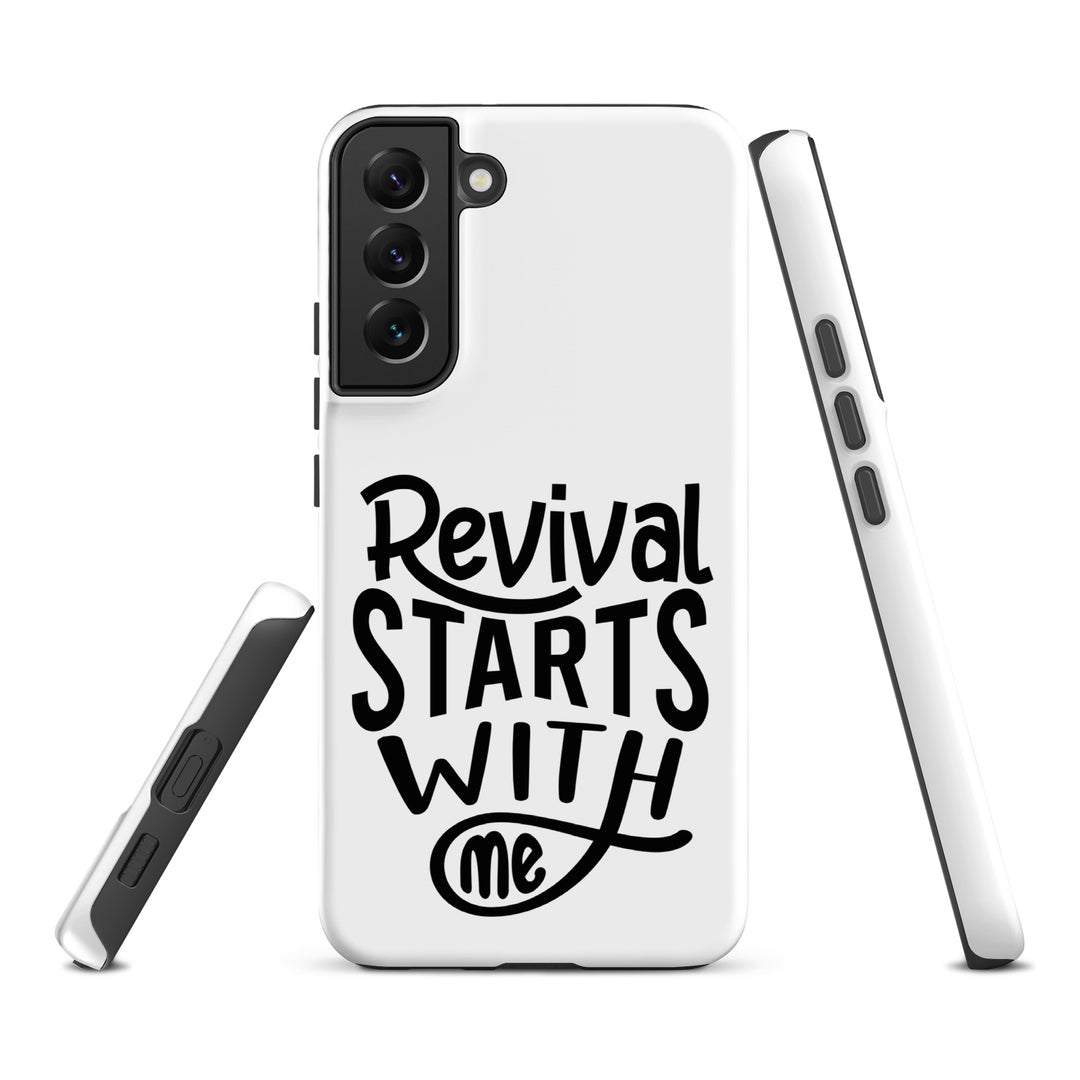 Christian Phone Case Revival Starts With Me White for Samsung® Samsung® Phone Cases   