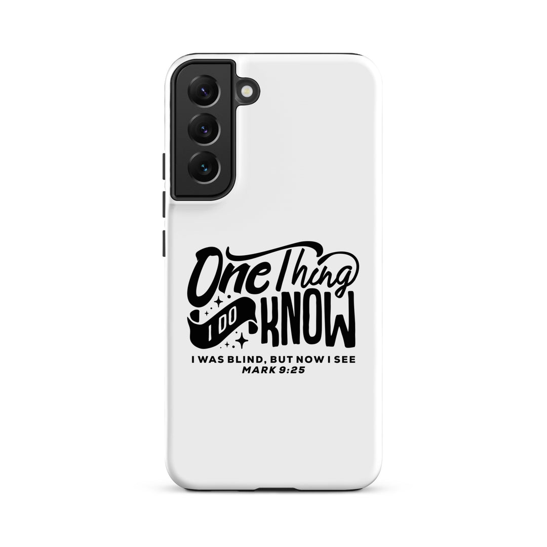 Christian Phone Case Now I See White for Samsung® Samsung® Phone Cases Matte Samsung Galaxy S22 Plus 