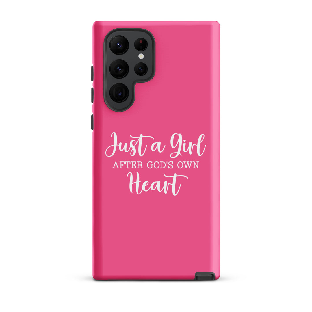 Christian Phone Case Girl After God's Heart for Samsung® Samsung® Phone Cases Matte Samsung Galaxy S22 Ultra 