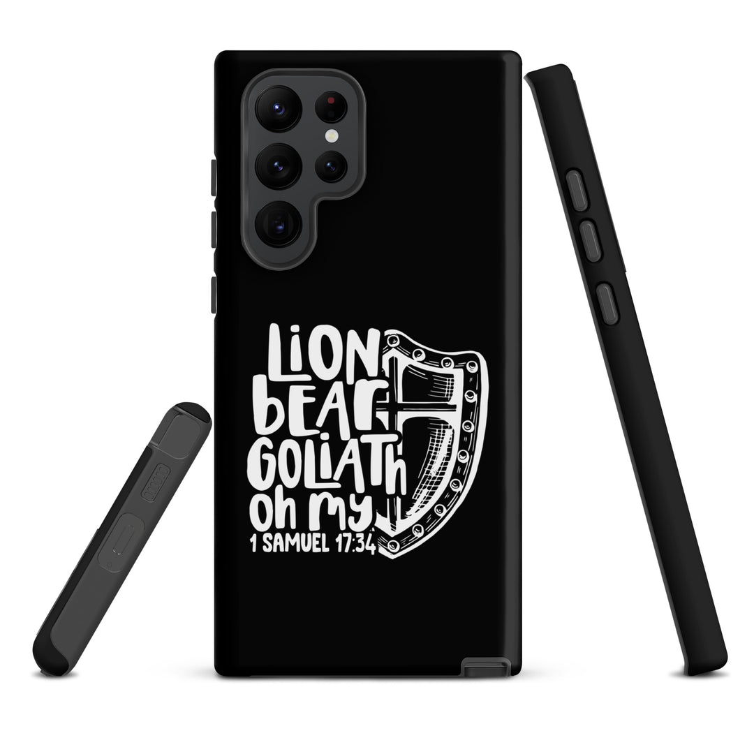 Christian Phone Case Lion Bear Goliath Oh My for Samsung® Samsung® Phone Cases   