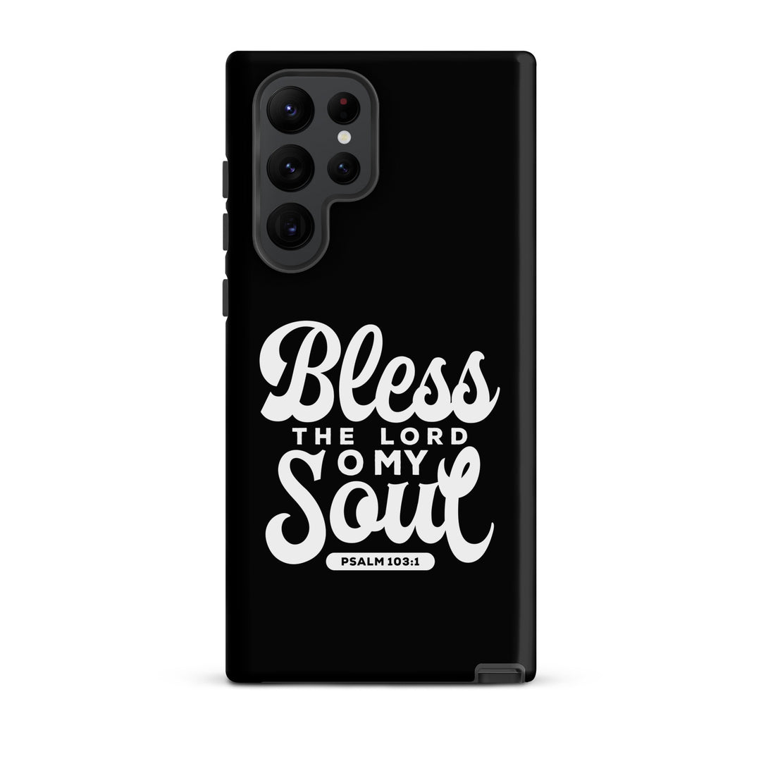 Christian Phone Case Bless The Lord for Samsung® Samsung® Phone Cases Matte Samsung Galaxy S22 Ultra 