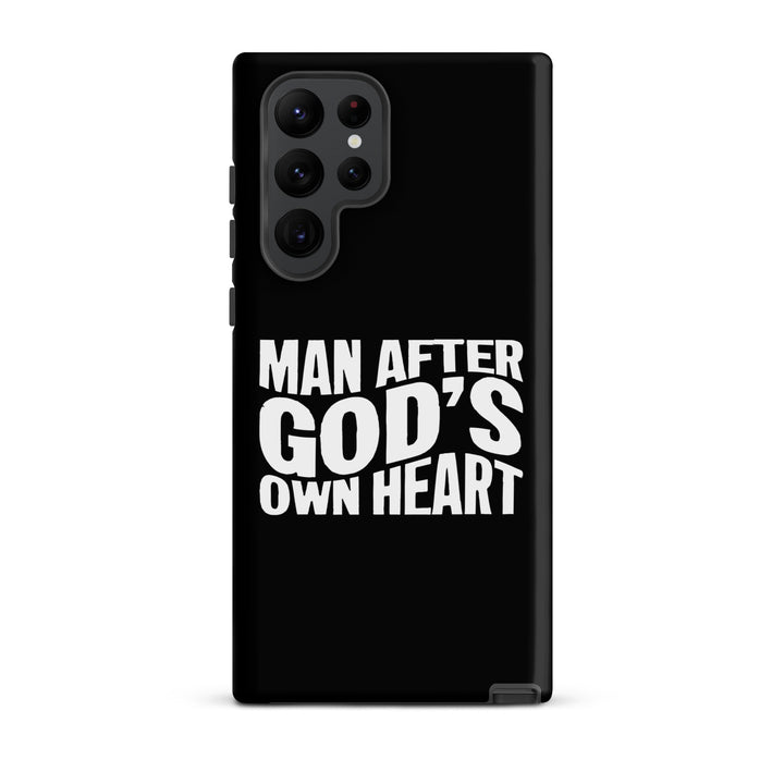 Christian Phone Case Man After God's Heart for Samsung® Samsung® Phone Cases Matte Samsung Galaxy S22 Ultra 