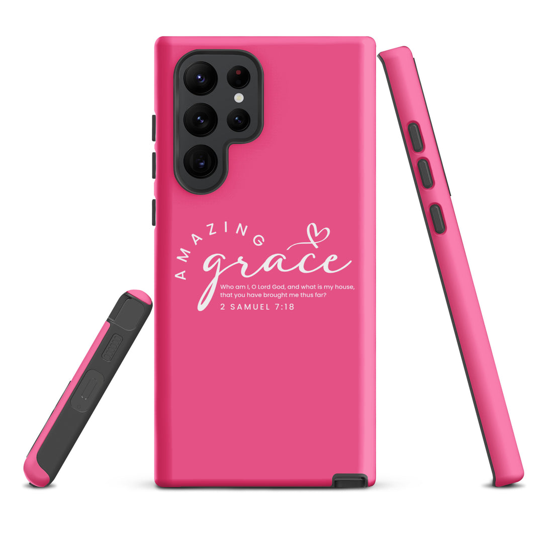 Christian Phone Case Amazing Grace Pink for Samsung® Samsung® Phone Cases   