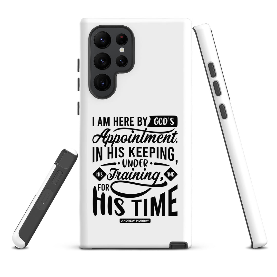 Christian Phone Case His Time White for Samsung® Samsung® Phone Cases   