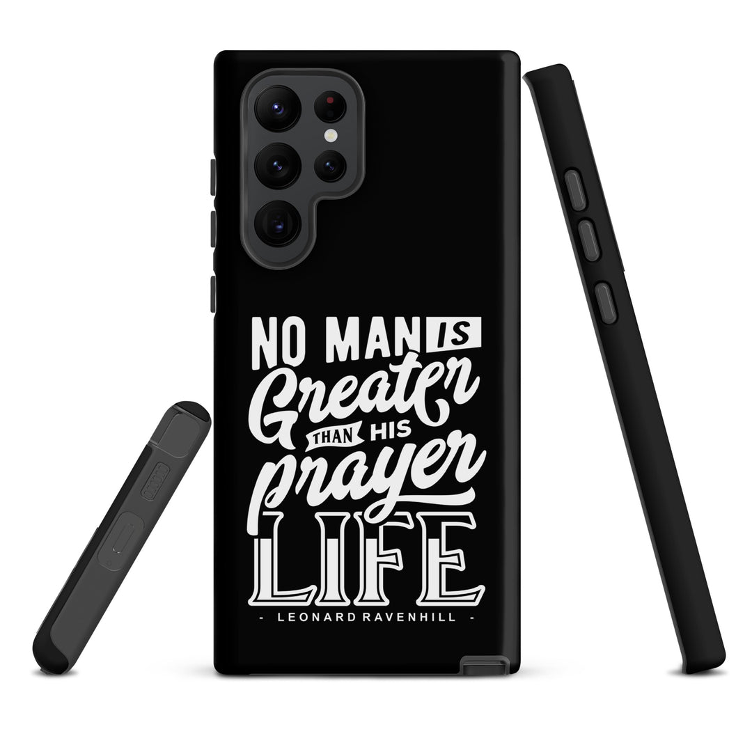 Christian Phone Case Prayer Life Black for Samsung® Samsung® Phone Cases   