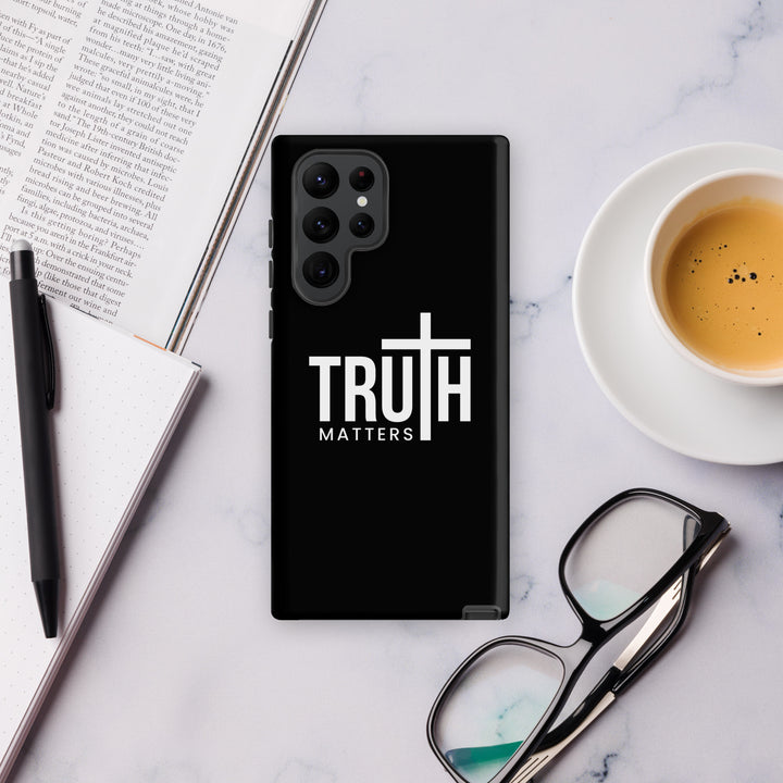 Christian Phone Case Truth Matters Black for Samsung® Samsung® Phone Cases   