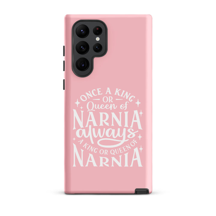 Christian Phone Case King or Queen Narnia Pink for Samsung® Samsung® Phone Cases Matte Samsung Galaxy S22 Ultra 