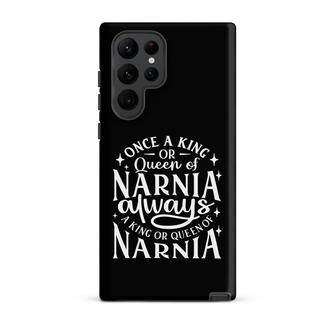 Christian Phone Case King or Queen Narnia Black for Samsung® Samsung® Phone Cases Matte Samsung Galaxy S22 Ultra 