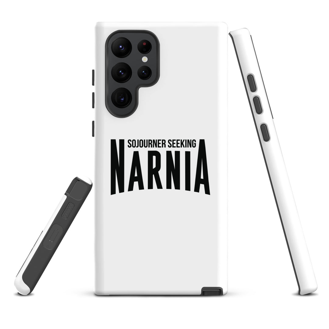 Christian Phone Case Sojourner Seeking Narnia White for Samsung® Samsung® Phone Cases   