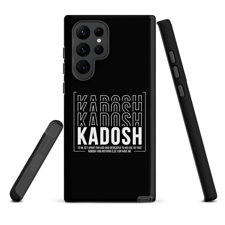 Christian Phone Case Kadosh Dedicated To His Use Black for Samsung® Samsung® Phone Cases   