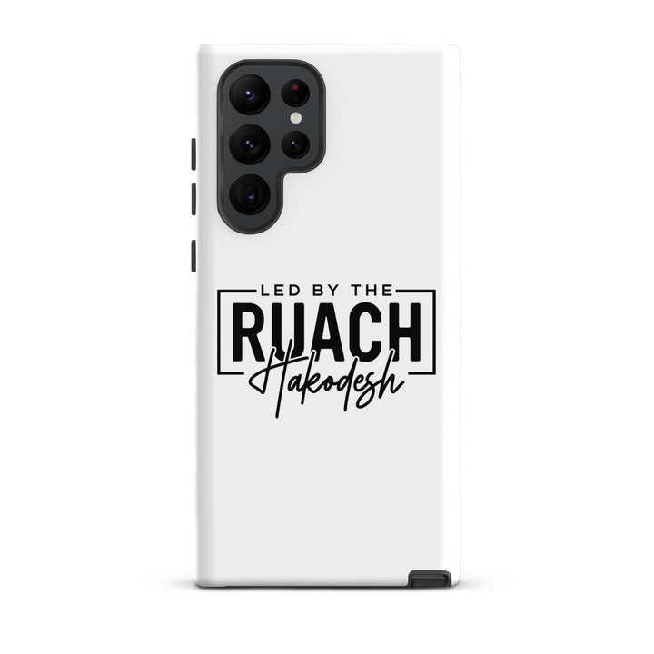 Christian Phone Case Led By Ruach Hakodesh White for Samsung® Samsung® Phone Cases Matte Samsung Galaxy S22 Ultra 