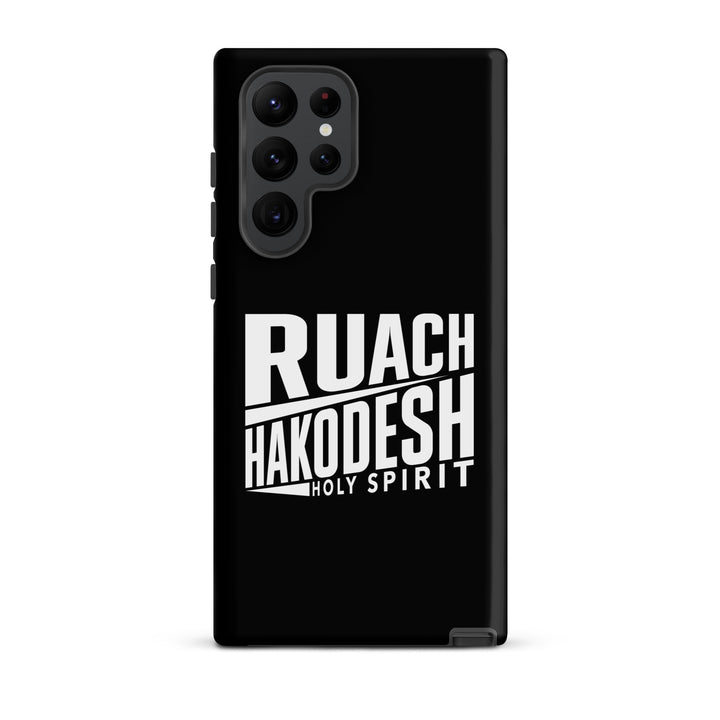 Christian Phone Case Ruach Hakodesh Holy Spirit Black for Samsung® Samsung® Phone Cases Matte Samsung Galaxy S22 Ultra 