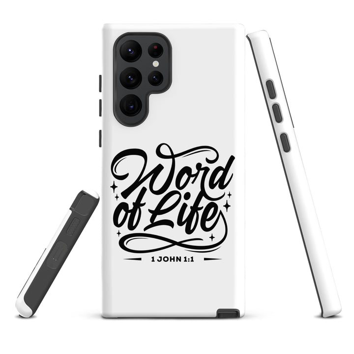 Christian Phone Case Word of Life White for Samsung® Samsung® Phone Cases   