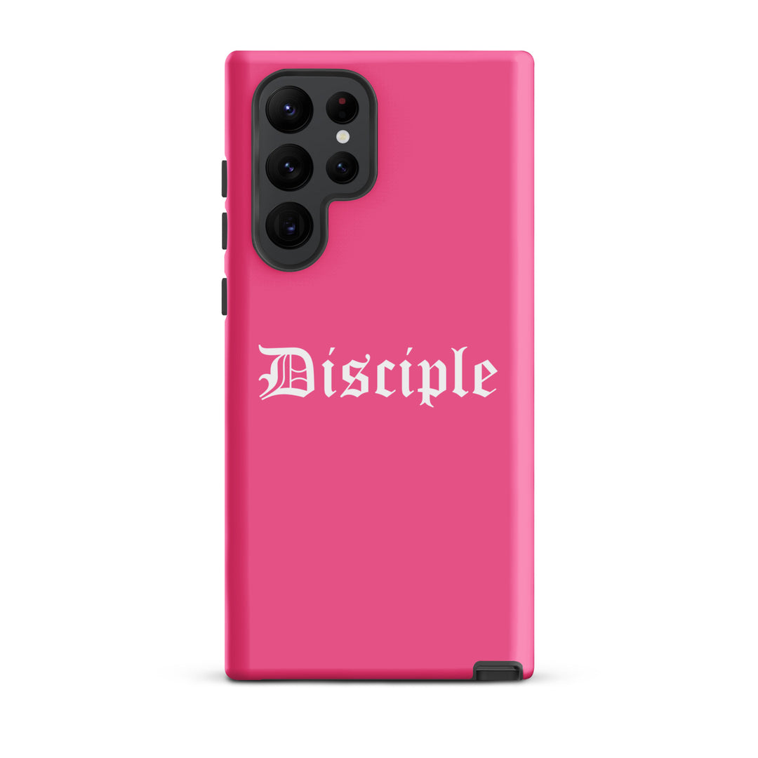 Christian Phone Case Disciple Pink for Samsung® Samsung® Phone Cases Matte Samsung Galaxy S22 Ultra 