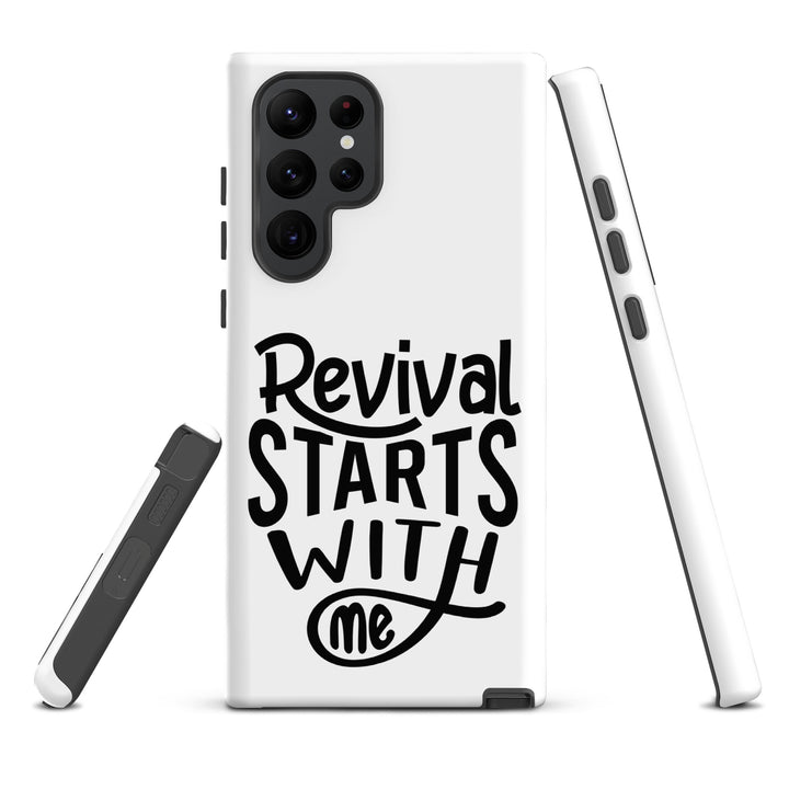 Christian Phone Case Revival Starts With Me White for Samsung® Samsung® Phone Cases   