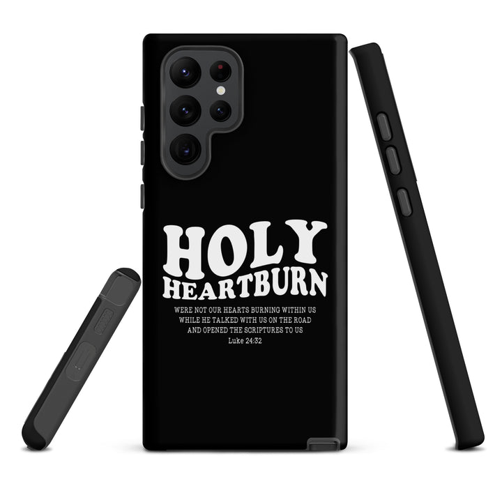 Christian Phone Case Holy Heartburn Black for Samsung® Samsung® Phone Cases   