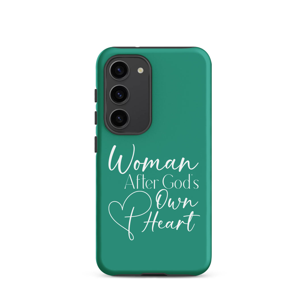 Christian Phone Case Woman After God's Heart for Samsung® Samsung® Phone Cases Matte Samsung Galaxy S23 