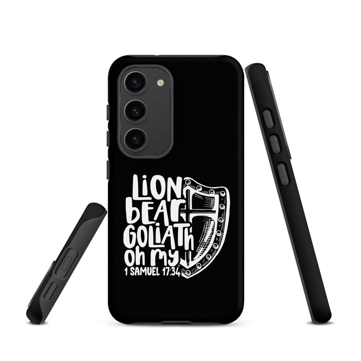 Christian Phone Case Lion Bear Goliath Oh My for Samsung® Samsung® Phone Cases   