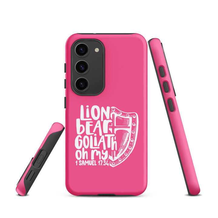 Christian Phone Case Lion Bear Goliath Oh My for Samsung® Samsung® Phone Cases   