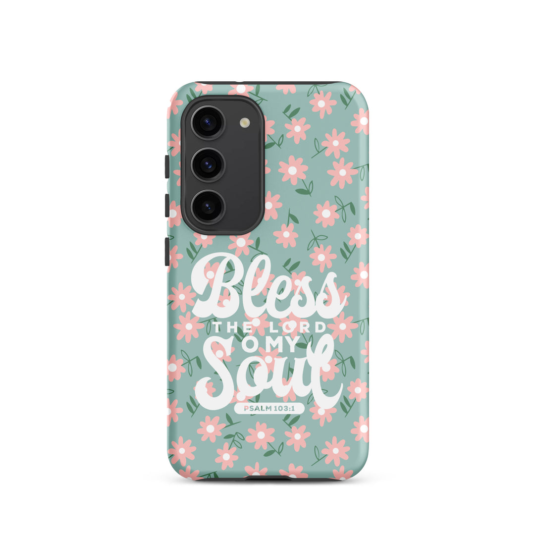 Christian Phone Case Bless The Lord Daisy for Samsung® Samsung® Phone Cases Matte Samsung Galaxy S23 