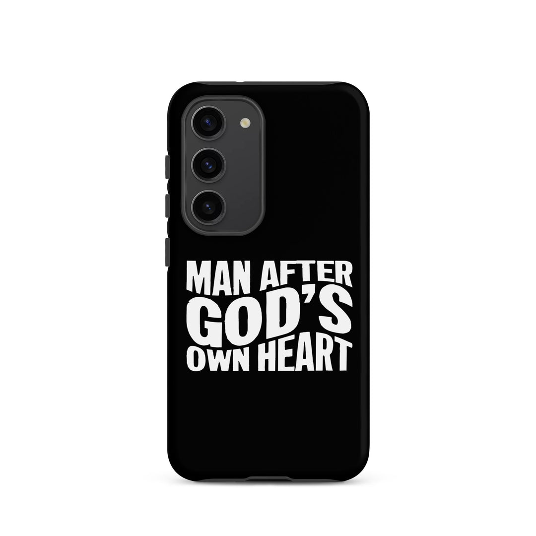 Christian Phone Case Man After God's Heart for Samsung® Samsung® Phone Cases Matte Samsung Galaxy S23 