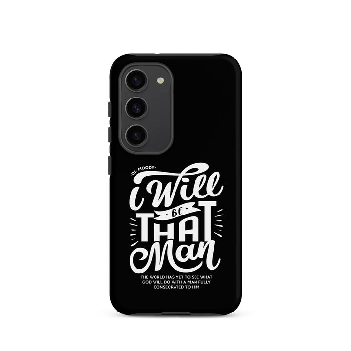 Christian Phone Case I Will Be That Man for Samsung® Samsung® Phone Cases Matte Samsung Galaxy S23 