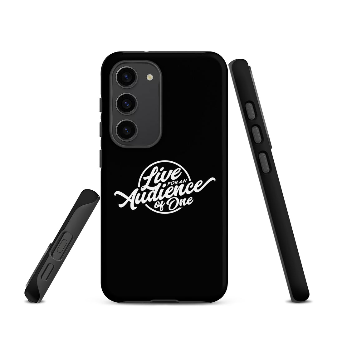 Christian Phone Case Audience of One Black for Samsung® Samsung® Phone Cases   