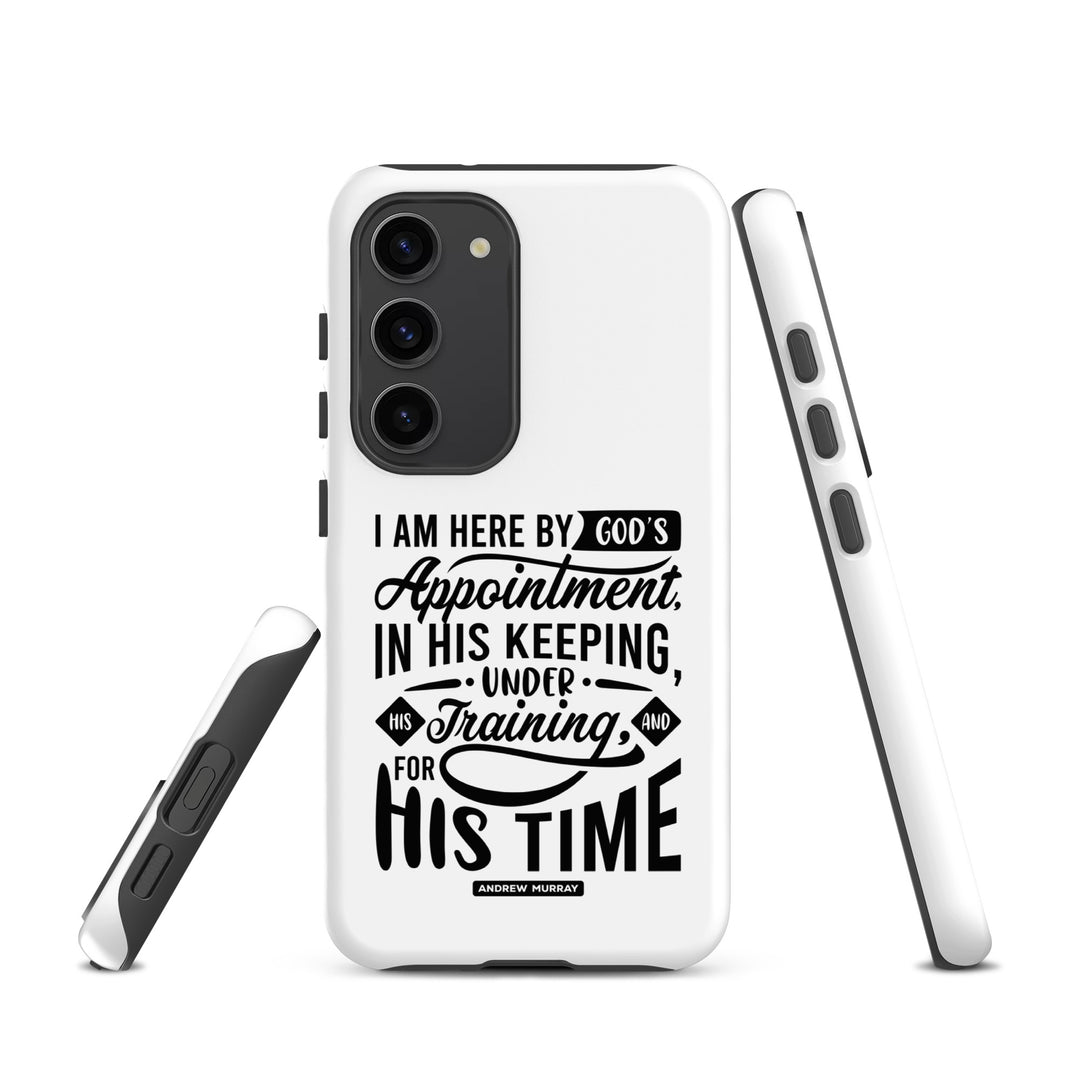 Christian Phone Case His Time White for Samsung® Samsung® Phone Cases   