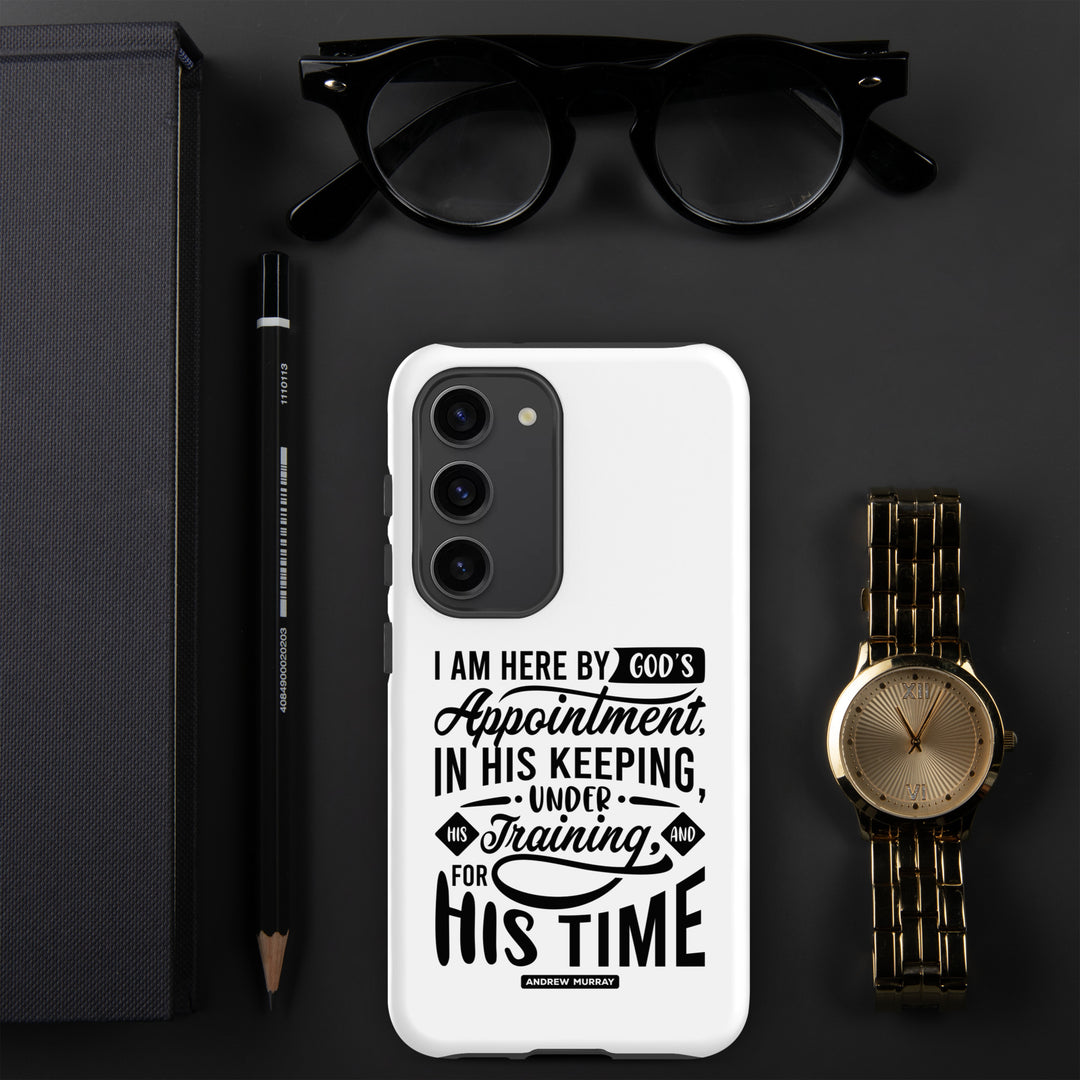 Christian Phone Case His Time White for Samsung® Samsung® Phone Cases   