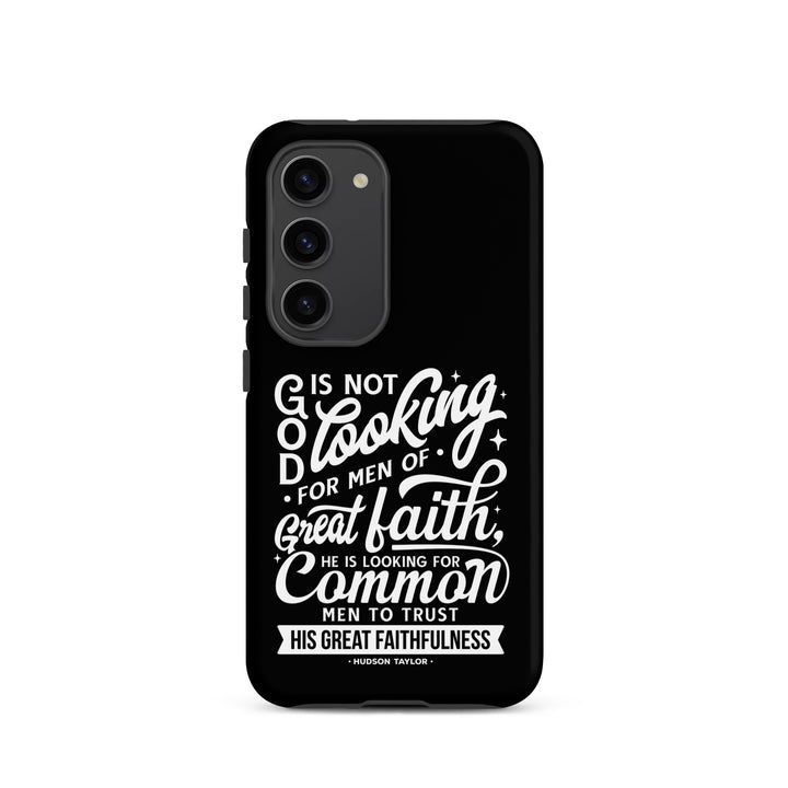 Christian Phone Case Common Men Black for Samsung® Samsung® Phone Cases Matte Samsung Galaxy S23 