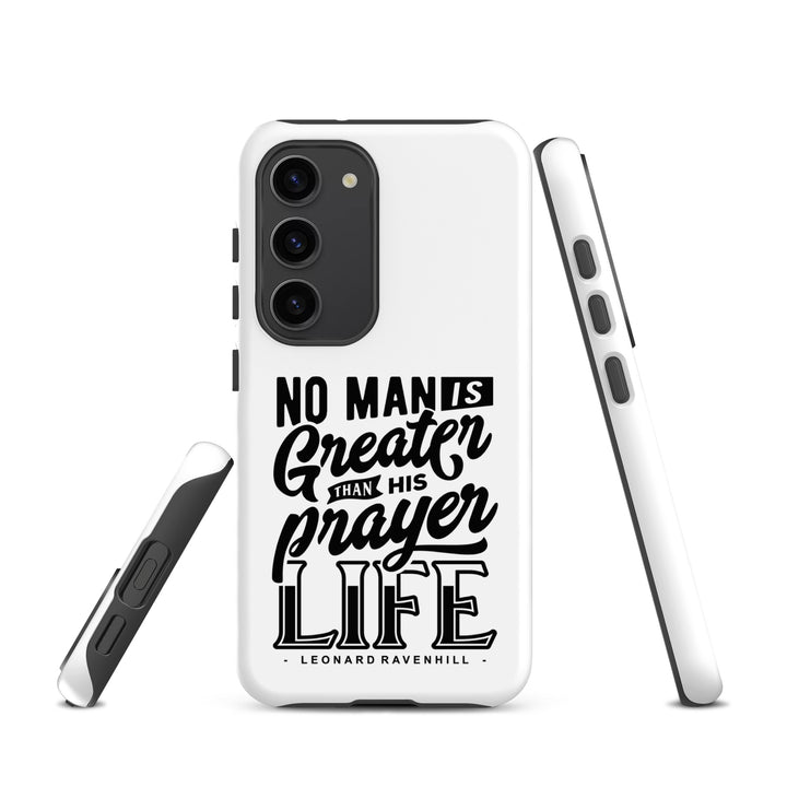 Christian Phone Case Prayer Life White for Samsung® Samsung® Phone Cases   