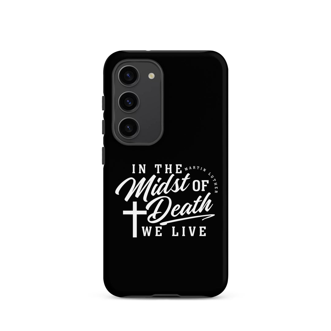 Christian Phone Case Midst of Death Black for Samsung® Samsung® Phone Cases Matte Samsung Galaxy S23 