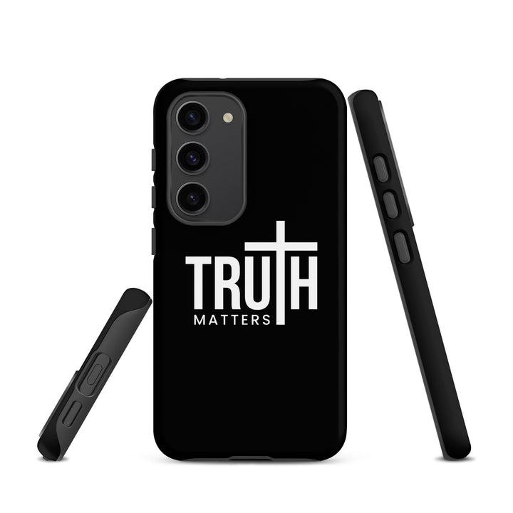 Christian Phone Case Truth Matters Black for Samsung® Samsung® Phone Cases   