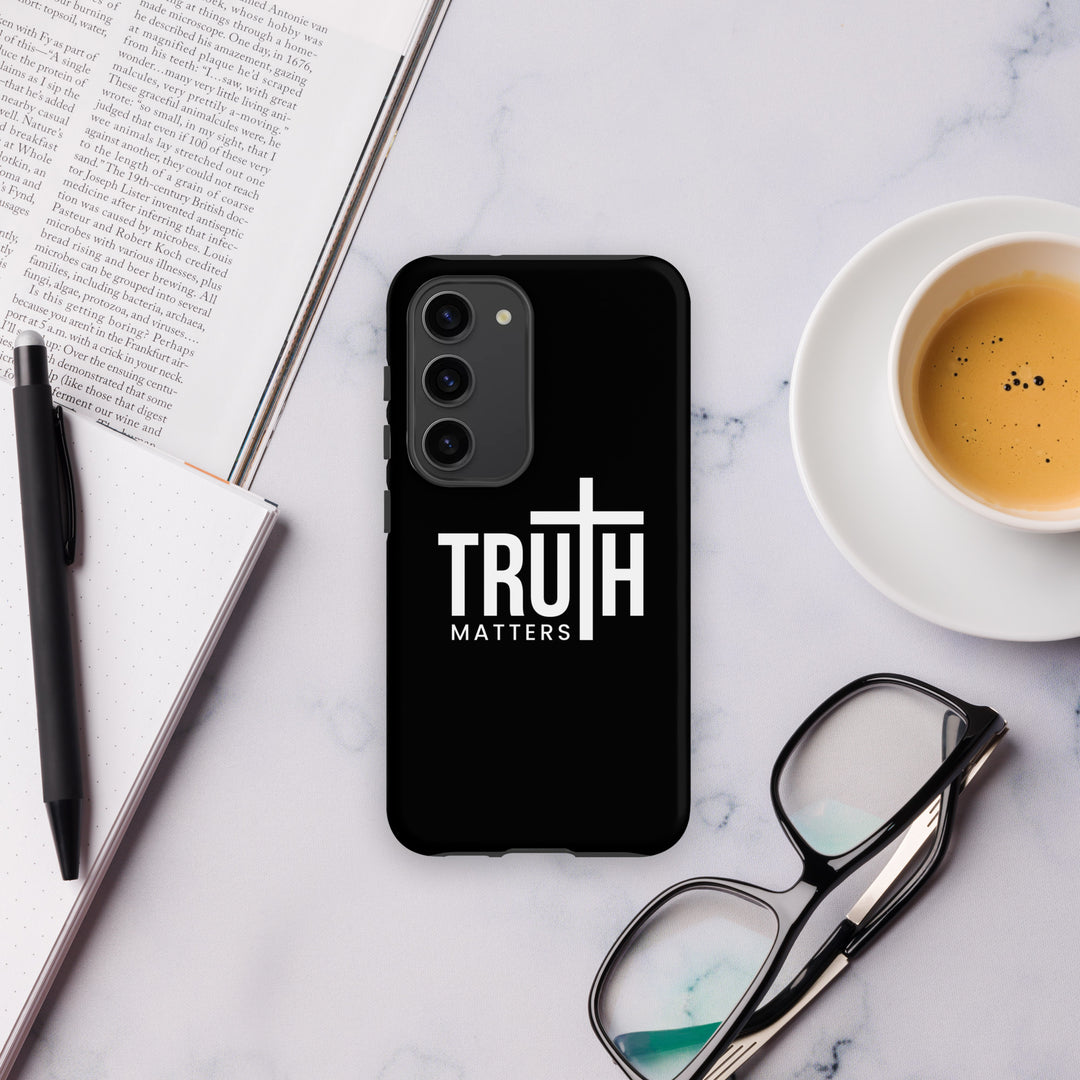 Christian Phone Case Truth Matters Black for Samsung® Samsung® Phone Cases   