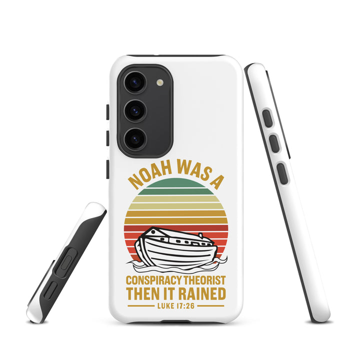 Christian Phone Case Noah Conspiracy White for Samsung® Samsung® Phone Cases   