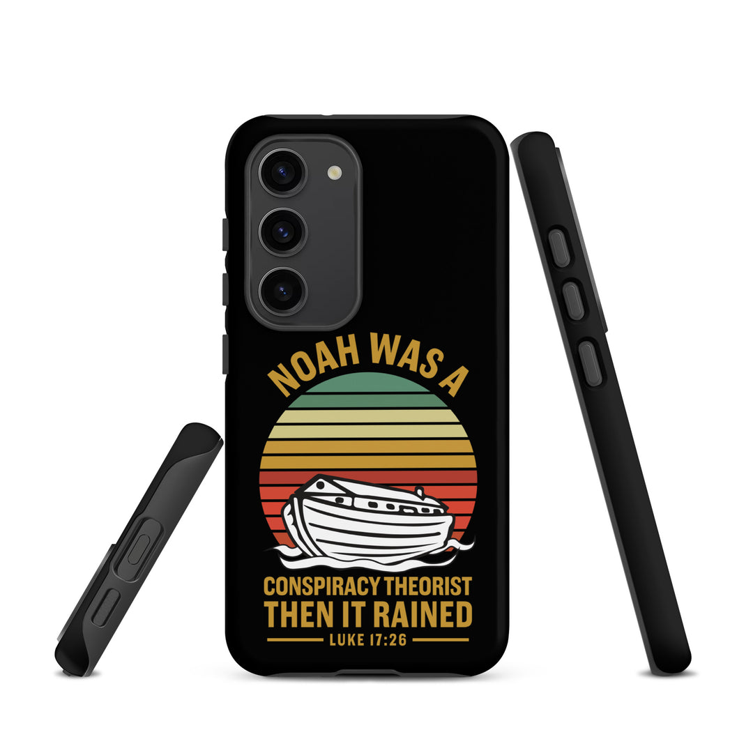 Christian Phone Case Noah Conspiracy Black for Samsung® Samsung® Phone Cases   